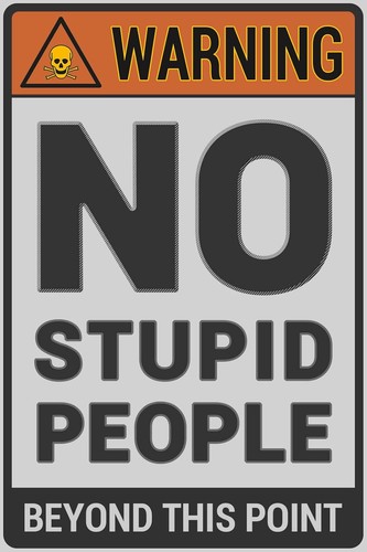 Jimowang warning stupid - no,