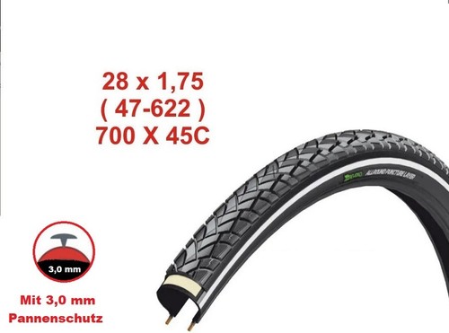 Fahrrad reifen mantel - 28, x