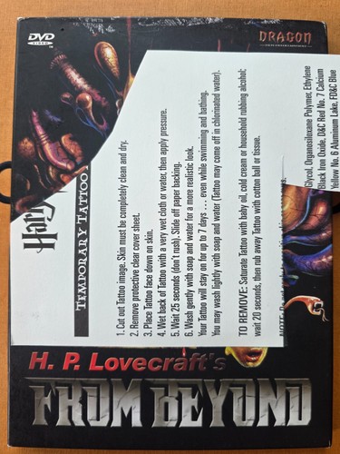 From beyond dvd - p, lovecraft