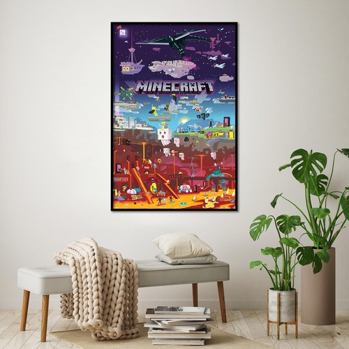 Close minecraft poster - close,